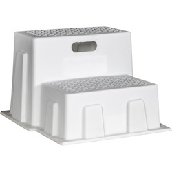 White Double Utility Step