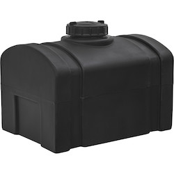 16 Gallon Black Domed Tank