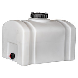 16 Gallon Natural White Domed Tank
