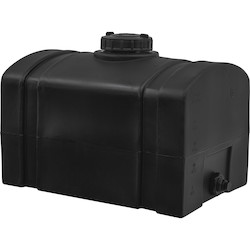 26 Gallon Black Domed Tank