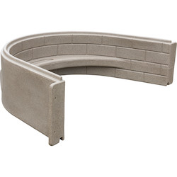 18" Sandstone Stackable Egress Well